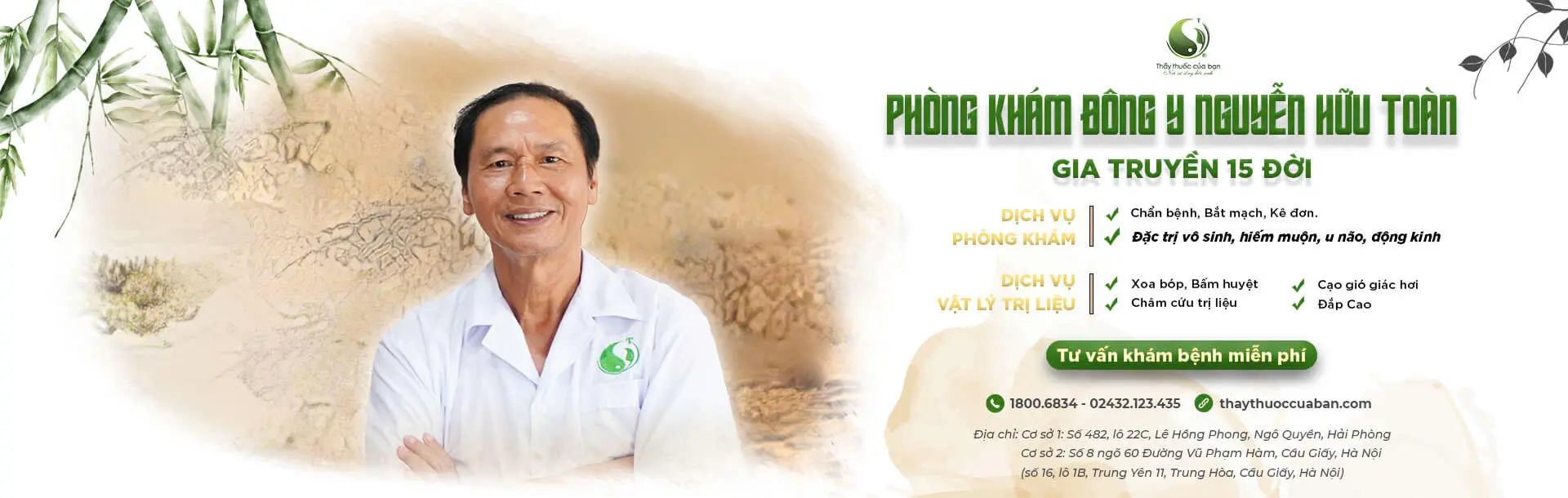 Phòng khám Đông y Nguyễn Hữu Toàn